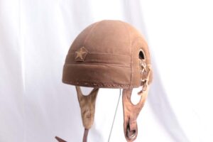 Japanese Army Tropical / Summer‑Weight Tanker Helmet